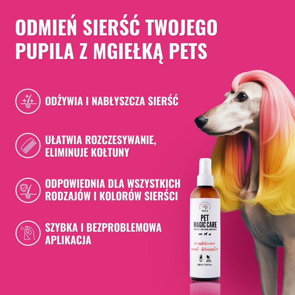 PETS Pet Magic Care - Magiczna Mgiełka do sierści, spray, 250 ml
