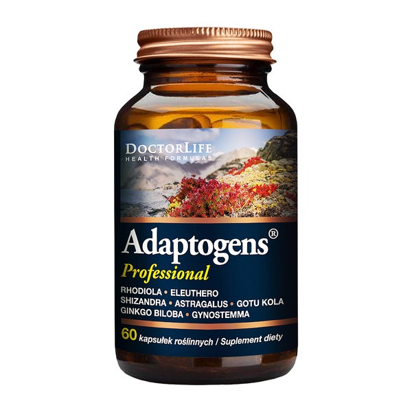 DoctorLife Adaptogens Professional, kapsułki, 60 szt.