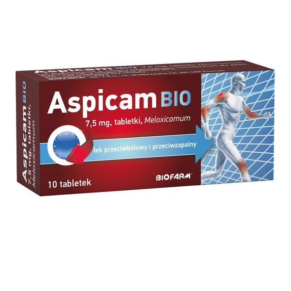 Aspicam Bio, 7,5 mg, tabletki, 10 szt.