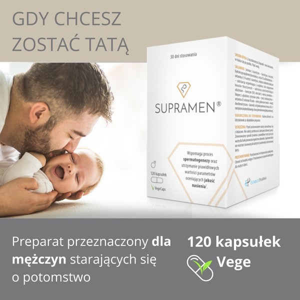 Supramen, kapsułki, 120 szt.