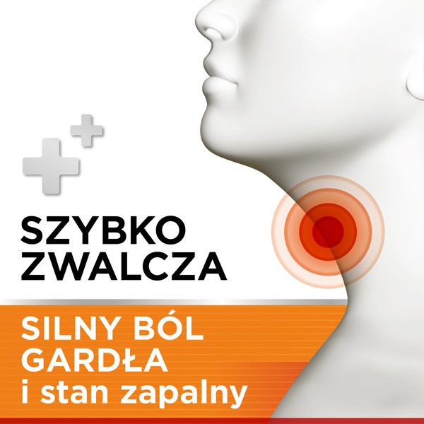 Strepsils Intensive bez cukru pomarańczowy, 8,75 mg, pastylki twarde, 24 szt.