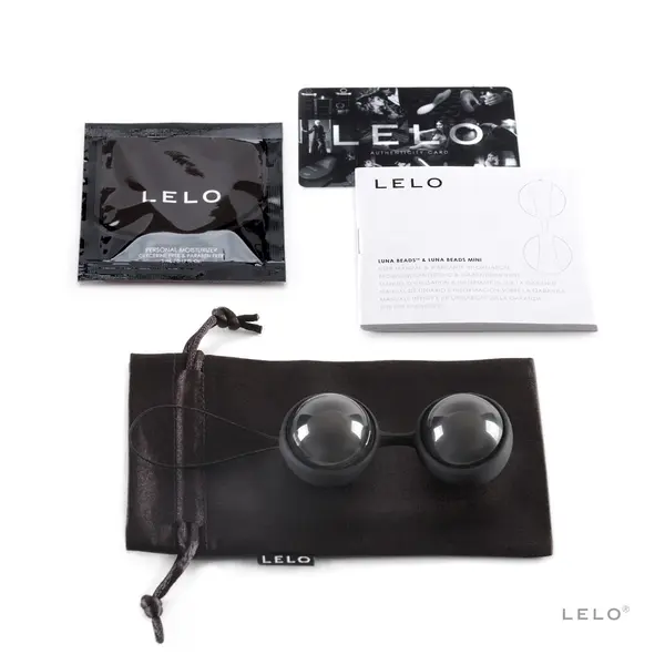 Lelo Luna Beads Noir, kulki gejszy, 1 szt.