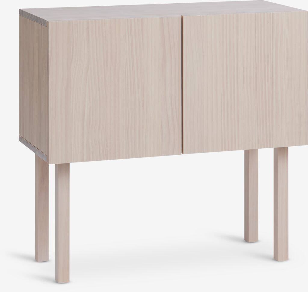 SOLLERUP SOLLERUP kommode i massiv fyrretræ med 2 låger