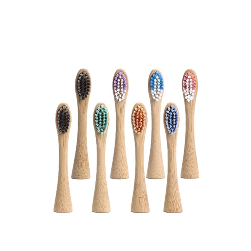 Biodegradowalne włosie z bambusa i węgla drzewnego, wymienne główki szczoteczki elektrycznej do szczoteczek Philips HX/3/6/9