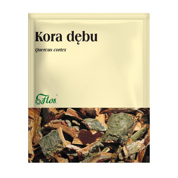 Kora dębu, zioło pojedyncze, 50 g (Flos)