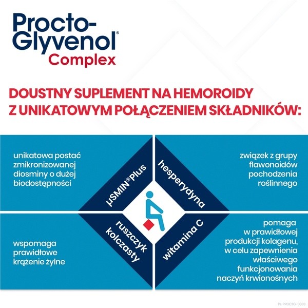 Procto-Glyvenol Complex, tabletki, 30 szt.