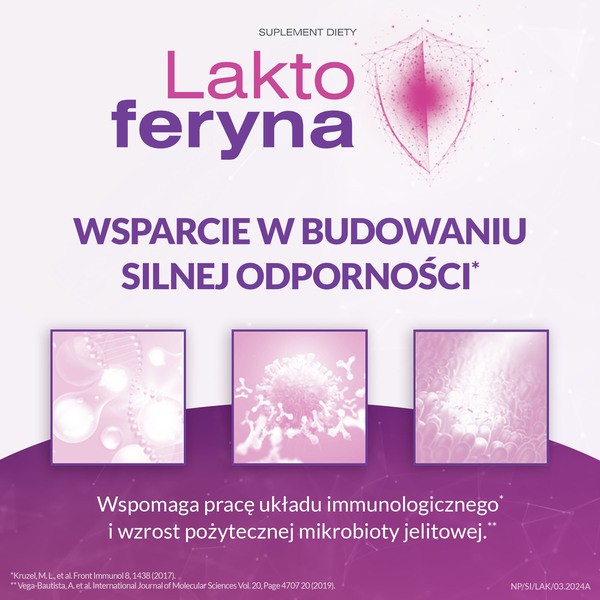 NutroPharma Laktoferyna, kapsułki, 15 szt.
