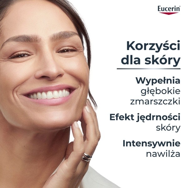 Eucerin Hyaluron-Filler, krem na dzień SPF 30 z kwasem hialuronowym, przeciwzmarszczkowy, refill, 50 ml