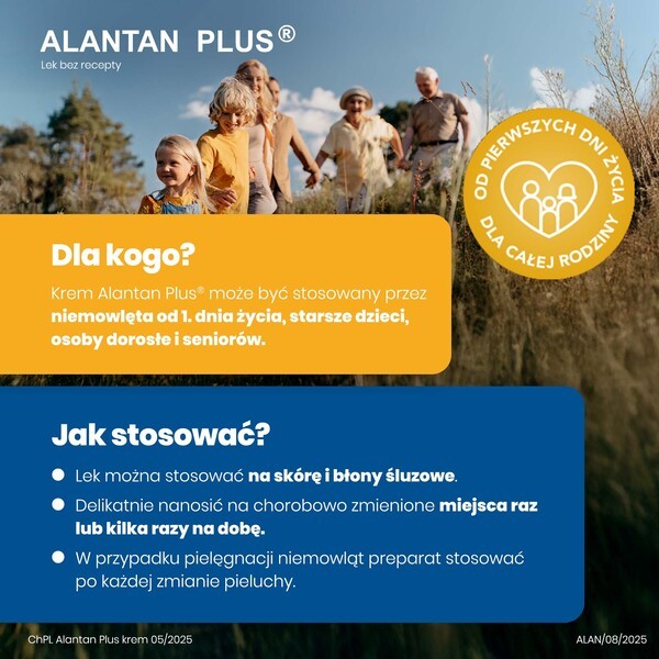 Alantan Plus, (20 mg+50 mg/g), krem, 35 g