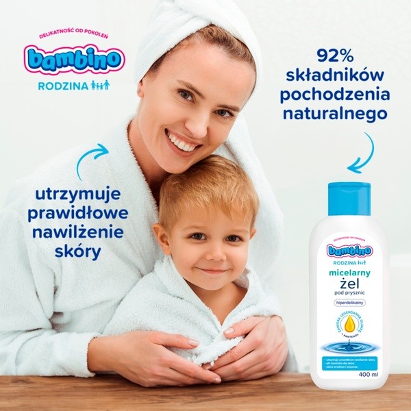 Bambino Rodzina, żel pod prysznic, 400 ml