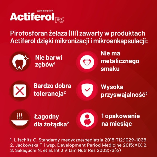 Actiferol Fe Forte, kapsułki otwierane, 60 szt.