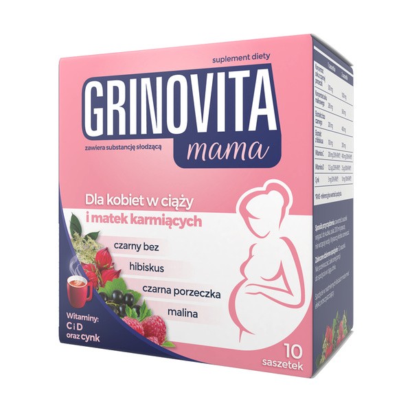 Grinovita mama, proszek, 10 saszetek