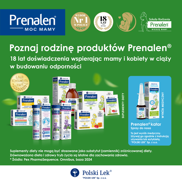 Prenalen Elektrolity, tabletki musujące, smak ananas-pomarańcza, 20 szt.