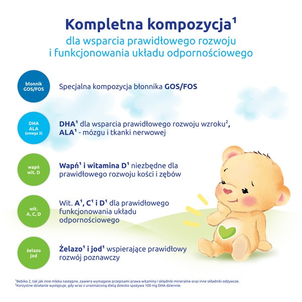 Bebiko 2 NUTRIflor Expert, mleko następne dla niemowląt, 6 m+, 600 g