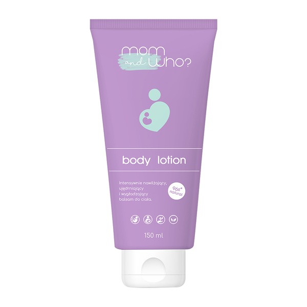 Mom & Who?, ujędrniający balsam do ciała dla kobiet w ciąży, 150 ml