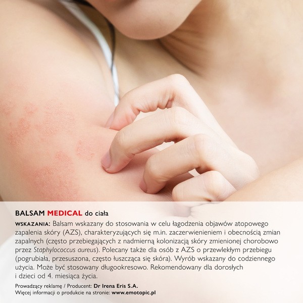 Emotopic Bacteria Control, balsam do ciała Medical, 200 ml