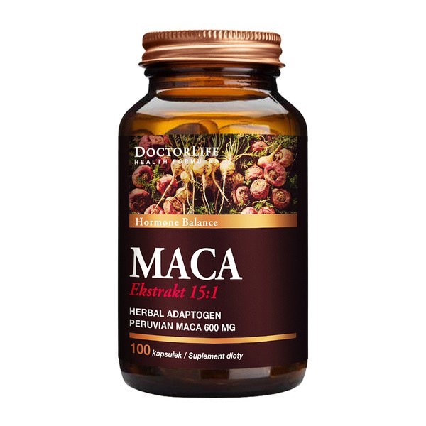 DoctorLife Maca, kapsułki, 100 szt.