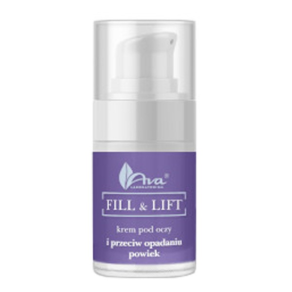 Ava Fill & Lift, krem pod oczy i przeciw opadaniu powiek, 15 ml