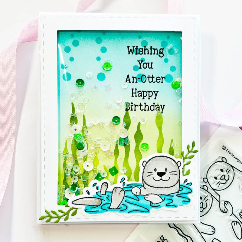 Otter Clear Stamps Set of 12