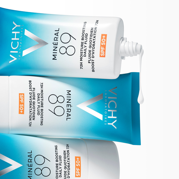Vichy Mineral 89 Niewidoczny fluid-krem nawilżający 72h, SPF50+, 50 ml