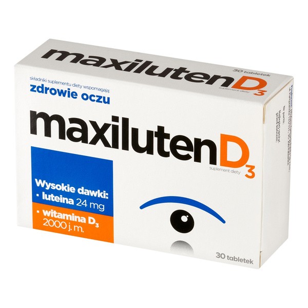 Maxiluten D3, tabletki, 30 szt.