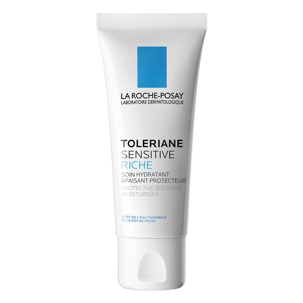 La Roche-Posay Toleriane Sensitive Riche, kojąco-ochronny krem nawilżający, 40 ml