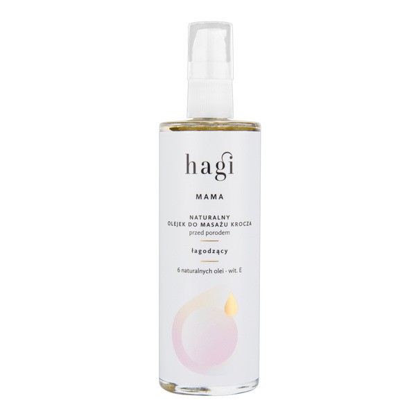 Hagi Mama, olejek do masażu krocza, przed porodem, 100 ml