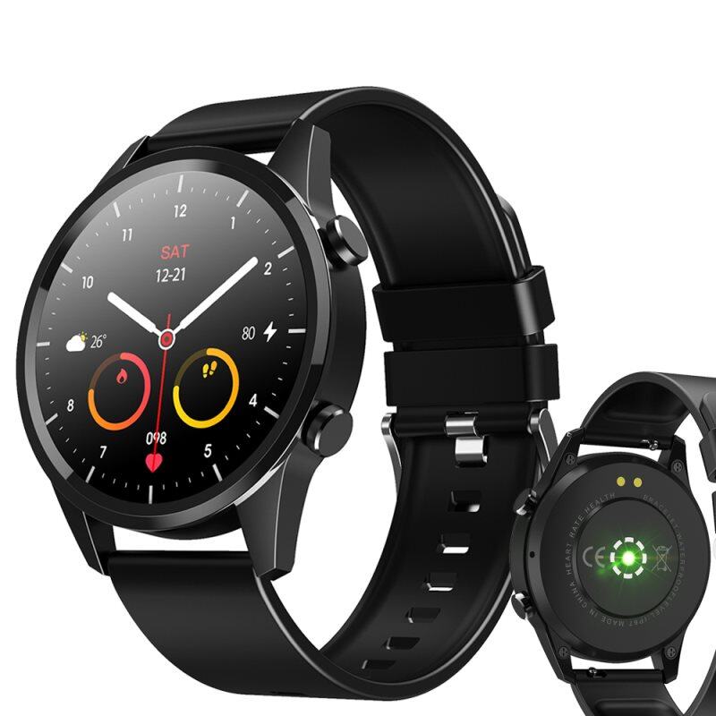 Smartwatch F35 da uomo con chiamate Bluetooth, quadrante personalizzabile, braccialetto sportivo, monitoraggio della frequenza cardiaca, del sonno, contapassi, promemoria informazioni, smartwatch