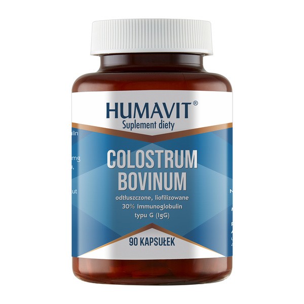 Humavit Colostrum Bovinum, kapsułki, 90 szt.