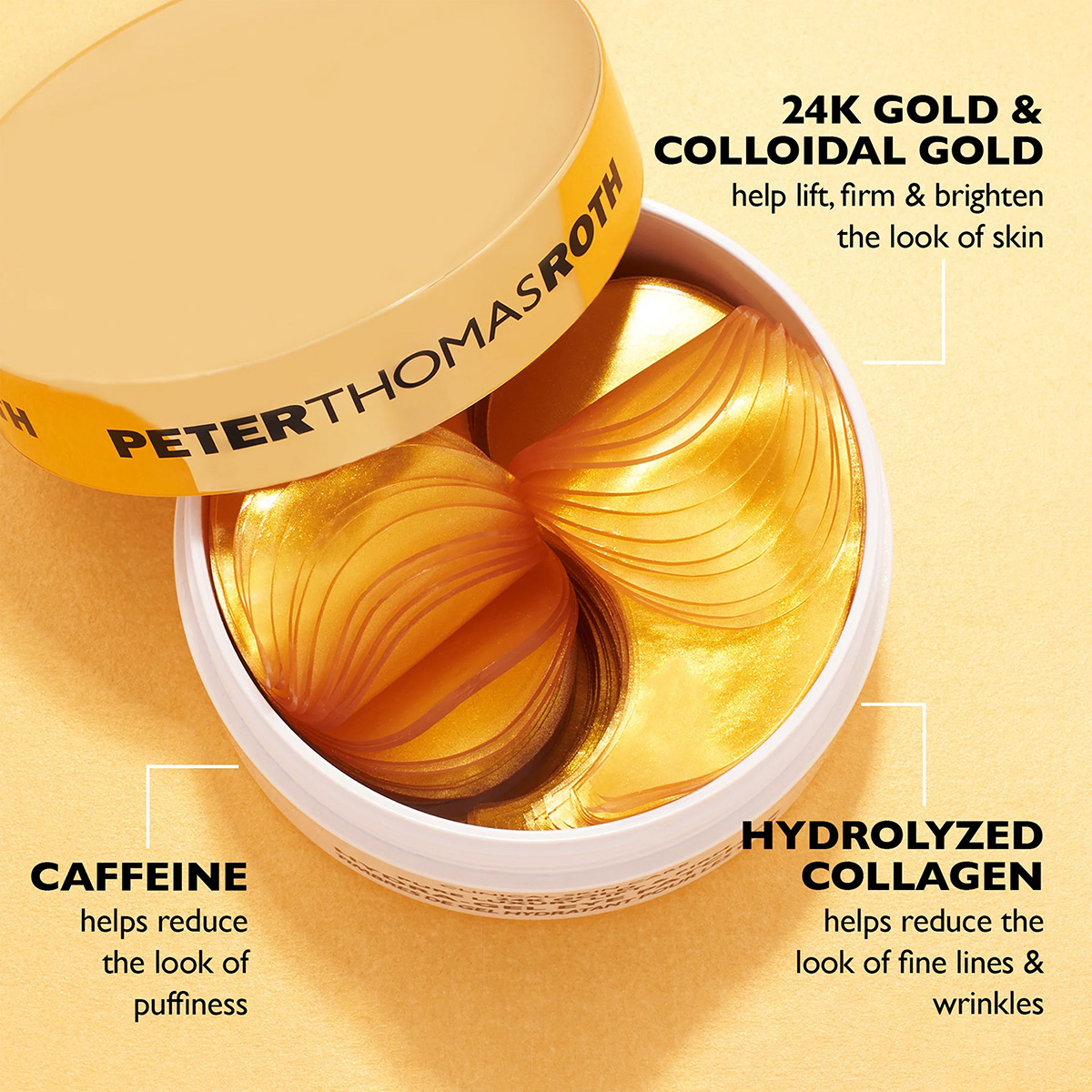 Peter Thomas Roth 24K Gold Pure Luxury Lift Eye Patches (30 ml)