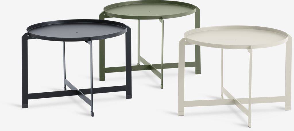 BORRE BORRE sidebord Ø50xB40 mix