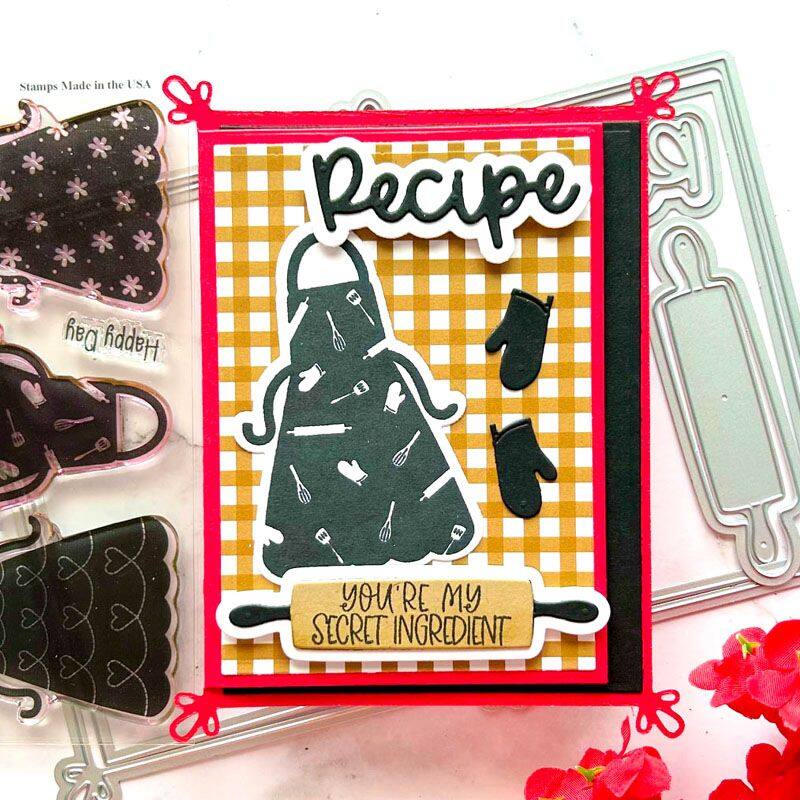 Apron Extras Clear Stamp Set
