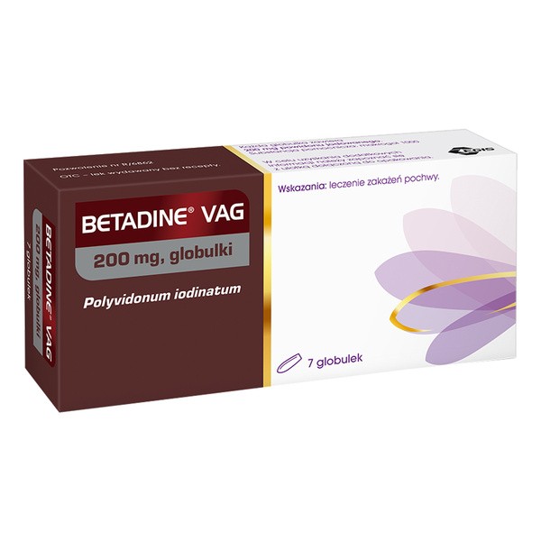 Betadine VAG, 200 mg, globulki, 7 szt.