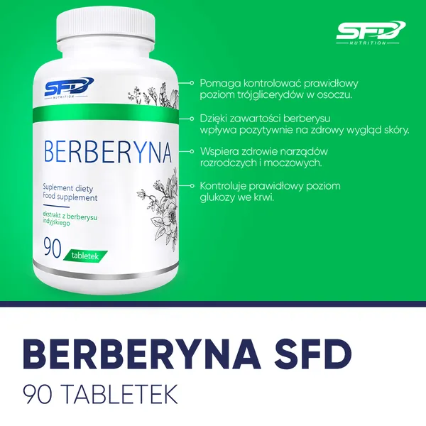 SFD Berberyna, tabletki, 90 szt.
