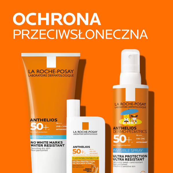 La Roche-Posay Anthelios Dermo-Pediatrics, ochronne mleczko do twarzy i ciała dla niemowląt i dzieci, SPF 50+, 50 ml