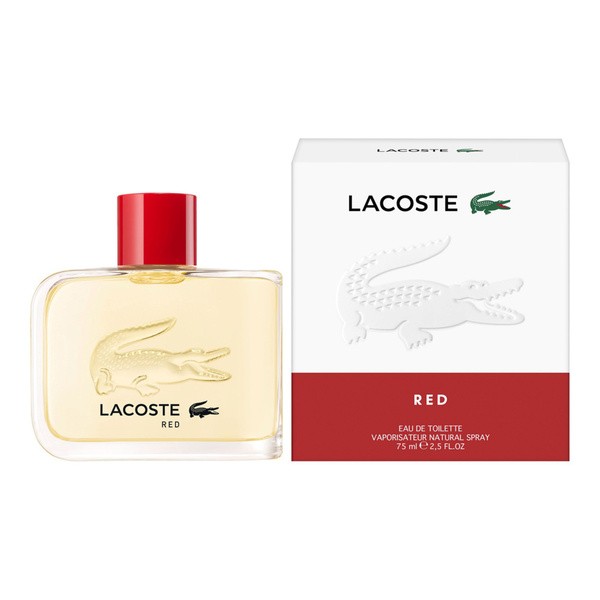 Lacoste Red, woda toaletowa dla mężczyzn, spray, 75 ml