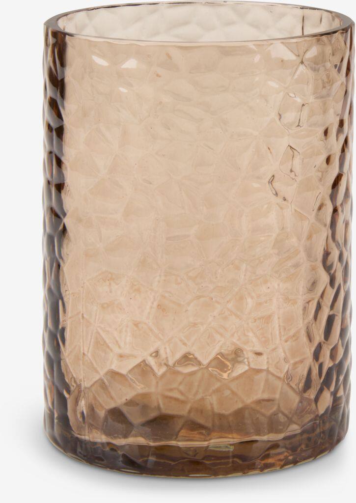 GENEVAD Tandbørsteholder GENEVAD Genbrugsglas Brun