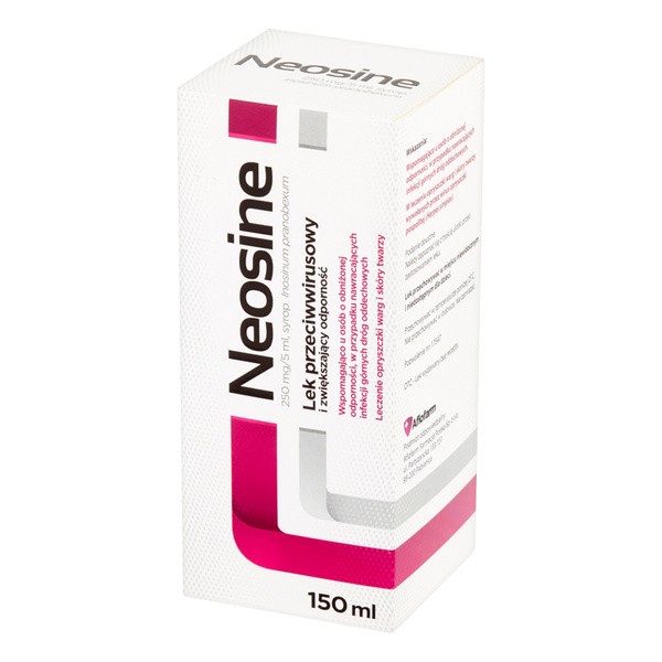 Neosine, 250 mg/5 ml, syrop, 150 ml