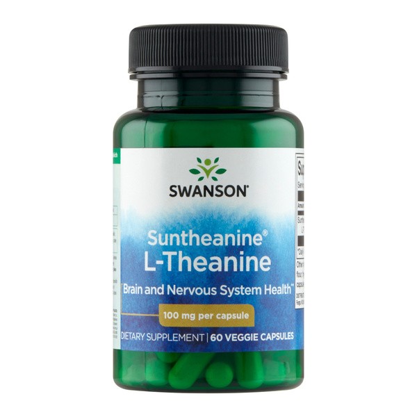 Swanson Suntheanine L-Teanina, kapsułki, 60 szt.