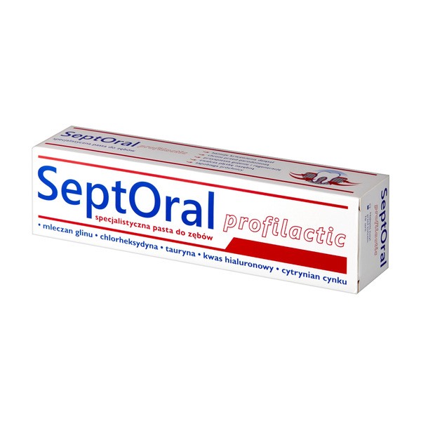 SeptOral profilactic, specjalistyczna pasta do zębów, 100 ml