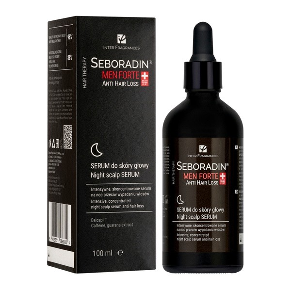 Seboradin Men Forte Anti Hair Loss, serum przeciw wypadaniu włosów, 100 ml