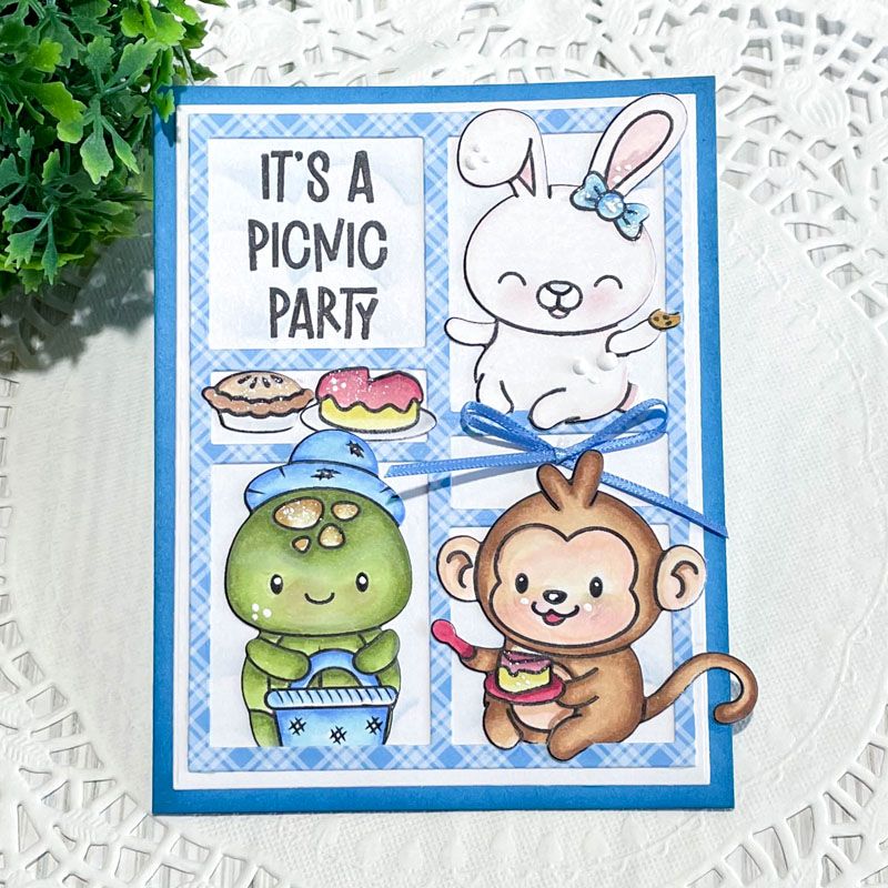 Picnic Time Clear Stamp Set 11 Stamps