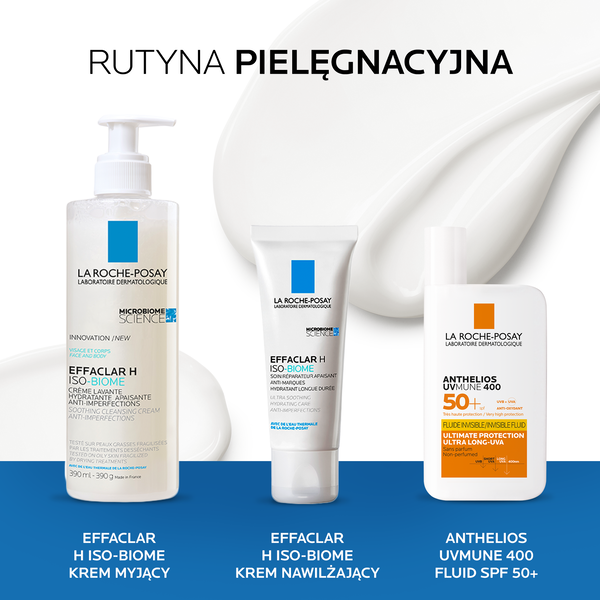 La Roche-Posay Effaclar H ISO-Biome, krem nawilżający do twarzy, 40 ml