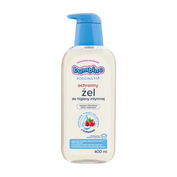 Bambino Rodzina, żel do higieny intymnej, ochronny, 400 ml