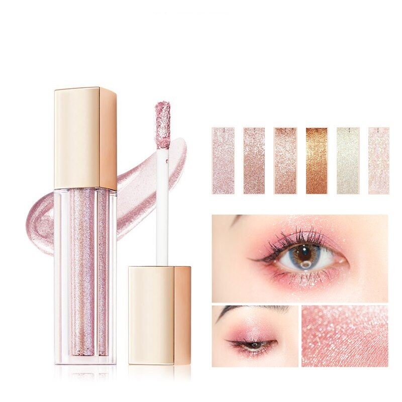 Nieuwe Vloeibare Oogschaduw – Glanzend, Glitterend, Waterproof en Langhoudend