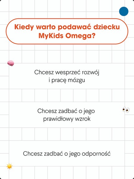 HealthLabs, MyKids Omega DHA+EPA, krople, smak truskawkowy, 100 ml