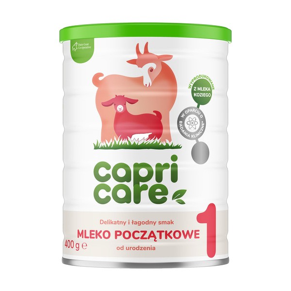 Capricare 1, mleko początkowe od urodzenia, proszek, 400 g