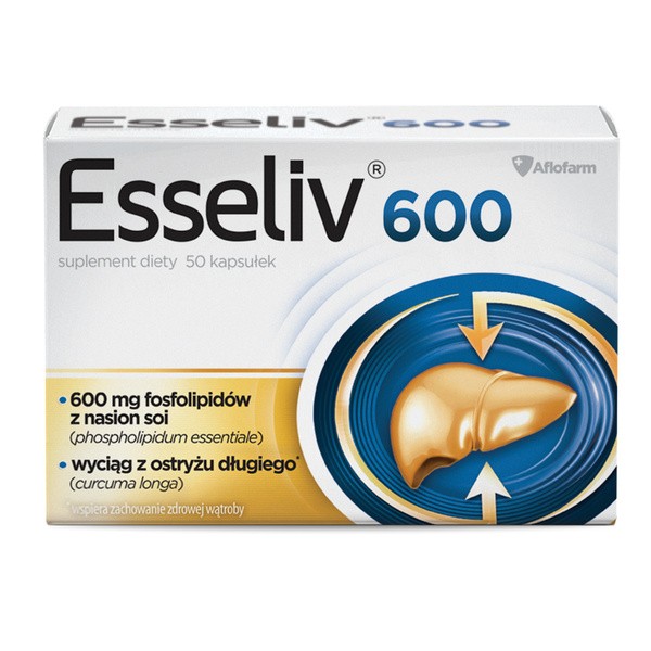 Esseliv 600, kapsułki, 50 szt.