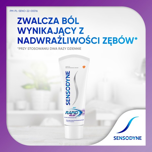 Sensodyne Ultraszybka Ulga, pasta do zębów, 75 ml