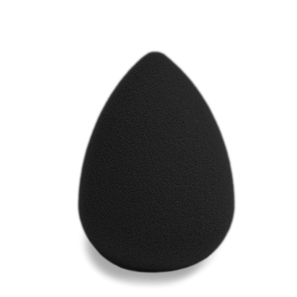 Ibra Makeup Blender Sponge, gąbeczka do makijażu, czarna, 1 szt.